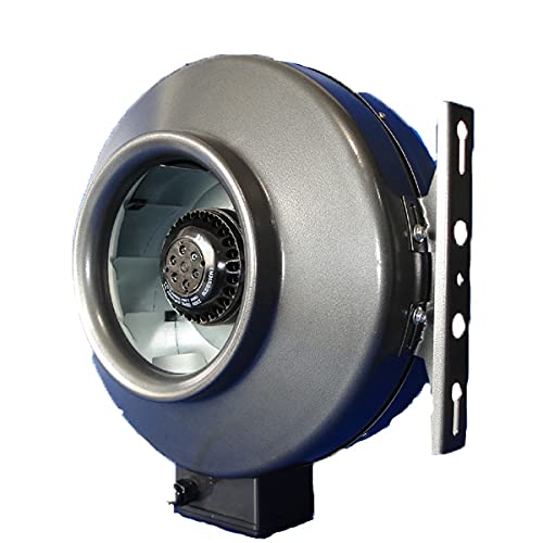 Schahba Rohrventilator 305 mm - Leistungsstarker Badlüfter mit 1850 m³/h Luftstrom - Wasserresistenter Rohrlüfter zur effektiven Luftzirkulation im Badezimmer von Schahba