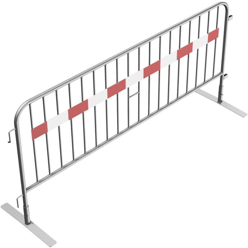 Schake Absperrgitter Typ SE Folie 2,5 m 18 Stäbe Silber Schake Absperrgitter Typ SE Folie 2,5 m 18 Stäbe Silber von Schake