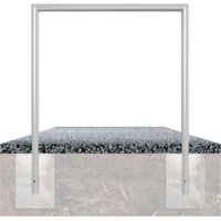 Schake Abweisebügel auf Gehrung, Ø48mm Breite: 1000mm, Höhe: 1200 mm ohne Querholm, beschichtet Schake Abweisebügel auf Gehrung, Ø48mm Breite: 1000mm, Höhe: 1200 mm ohne Querholm, beschichtet von Schake