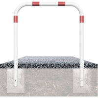 Schake Abweisebügel aus Stahlrohr Ø 60 x 2,5 mm Breite: 2000 mm, Höhe: 1000 mm ohne Querholm, beschichtet, zum Einbetonieren Schake Abweisebügel aus Stahlrohr Ø 60 x 2,5 mm Breite: 2000 mm, Höhe: 1000 mm ohne Querholm, beschichtet, zum Einbetonieren von Schake