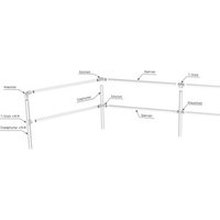 Schake Aluminium, Kniestück für Ø 60mm von Schake