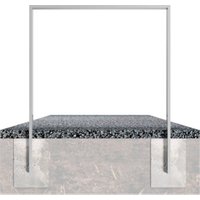 Schake Anlehnbügel aus Vierkantrohr 80x20mm, Breite: 1000mm Gesamthöhe:1200 mm ohne Querholm feuerverzinkt Schake Anlehnbügel aus Vierkantrohr 80x20mm, Breite: 1000mm Gesamthöhe:1200 mm ohne Querholm feuerverzinkt von Schake