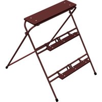 Schake Arbeitstritt, lackiert, 3 Stufen, Breite: 1,00 m Höhe: 1,20 m von Schake