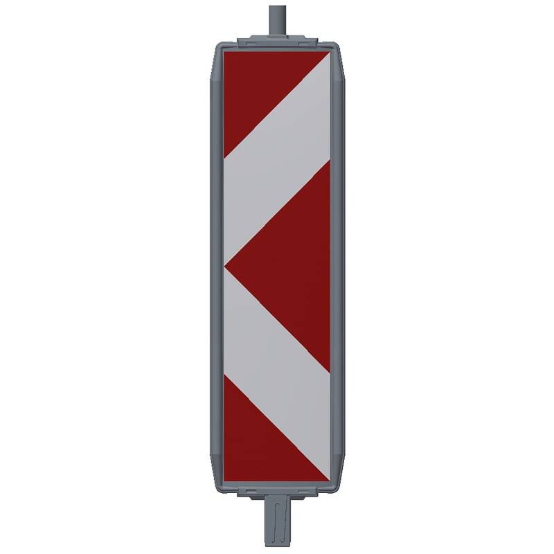 Schake Bake Typ 60 RA1/A Pfeilförmig Doppelseitig Rechts-/Linksweisend Weiß-Rot Schake Bake Typ 60 RA1/A Pfeilförmig Doppelseitig Rechts-/Linksweisend Weiß-Rot von Schake