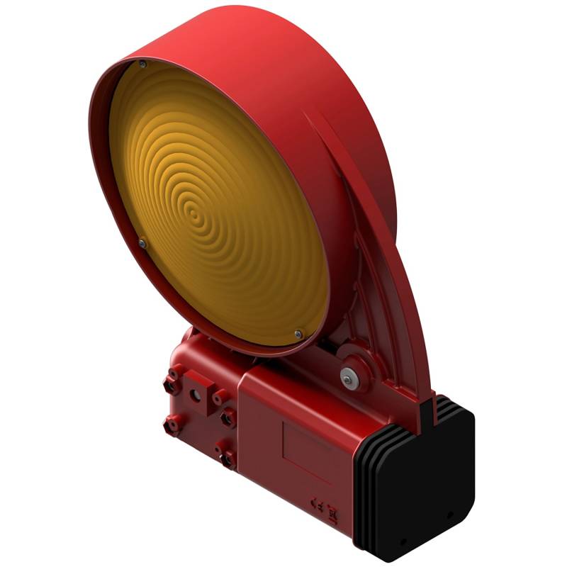 Schake Bast-Bakenleuchte PowerNox Lichtaustritt Doppelseitig Rot von Schake
