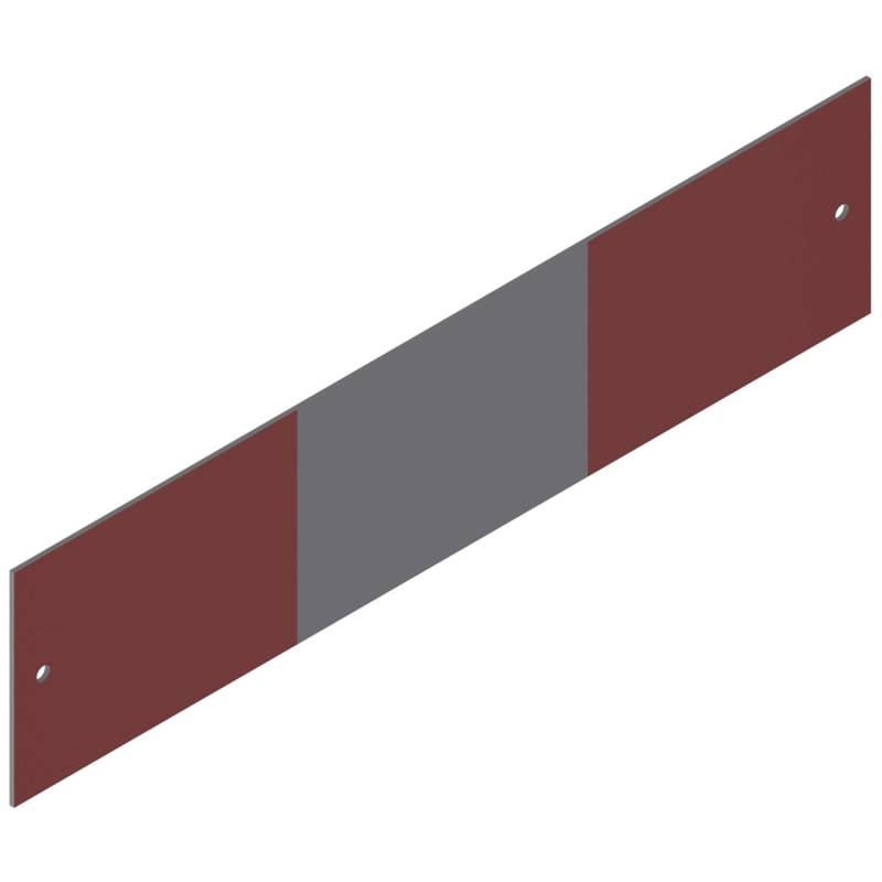 Schake Beton-Aufstellvorrichtung Schild Warnschild Typ 1 Rot-Weiß von Schake
