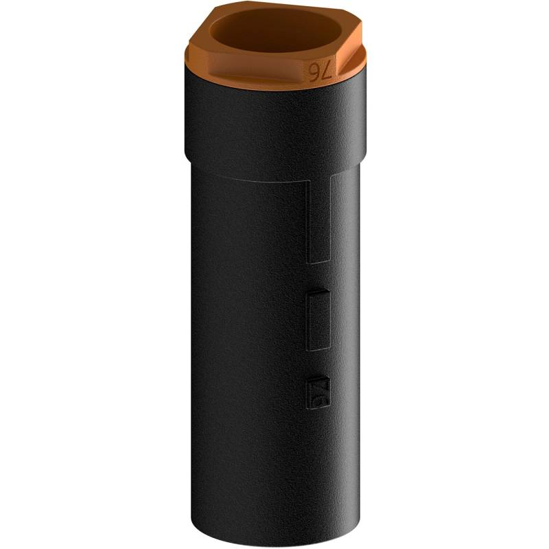 Schake Bodenhülse Rohrpfosten Ø 76 mm x 300 mm Lang Grauguss von Schake