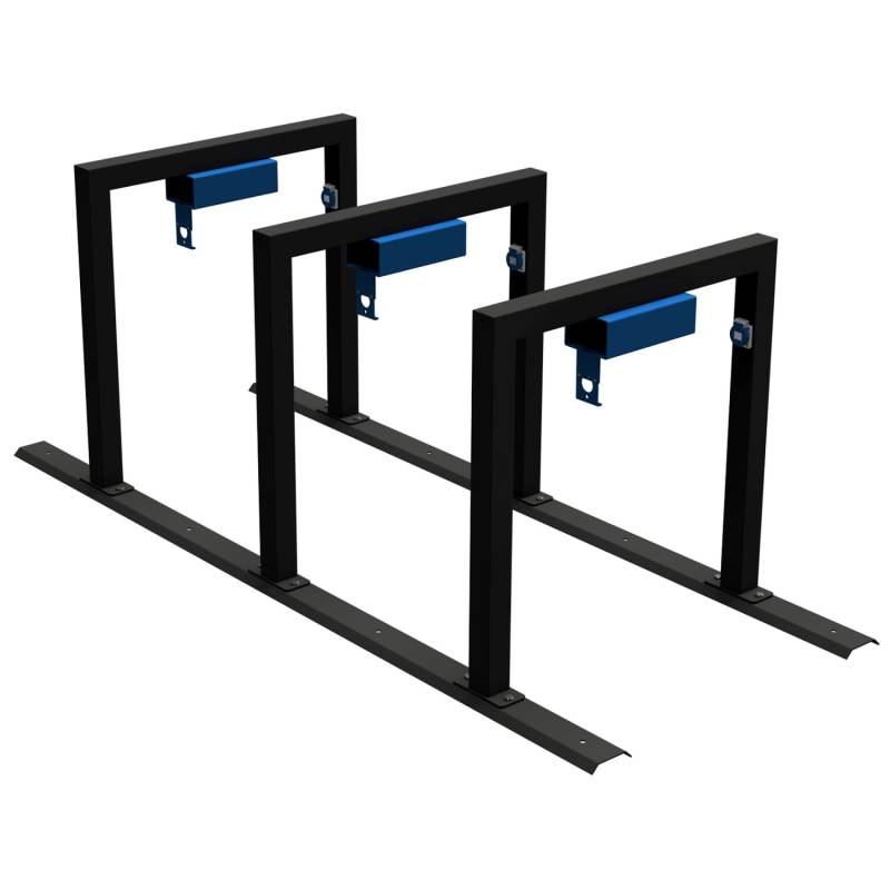 Schake E-Bike Anlehnbügel 3 Reihenanlage mit Verschließbaren Ladeboxen Schwarz Schake E-Bike Anlehnbügel 3 Reihenanlage mit Verschließbaren Ladeboxen Schwarz von Schake