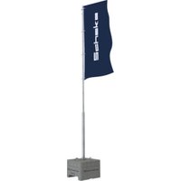 Schake Fahnenmast-Set 6m Stahlmast, verzinkt von Schake