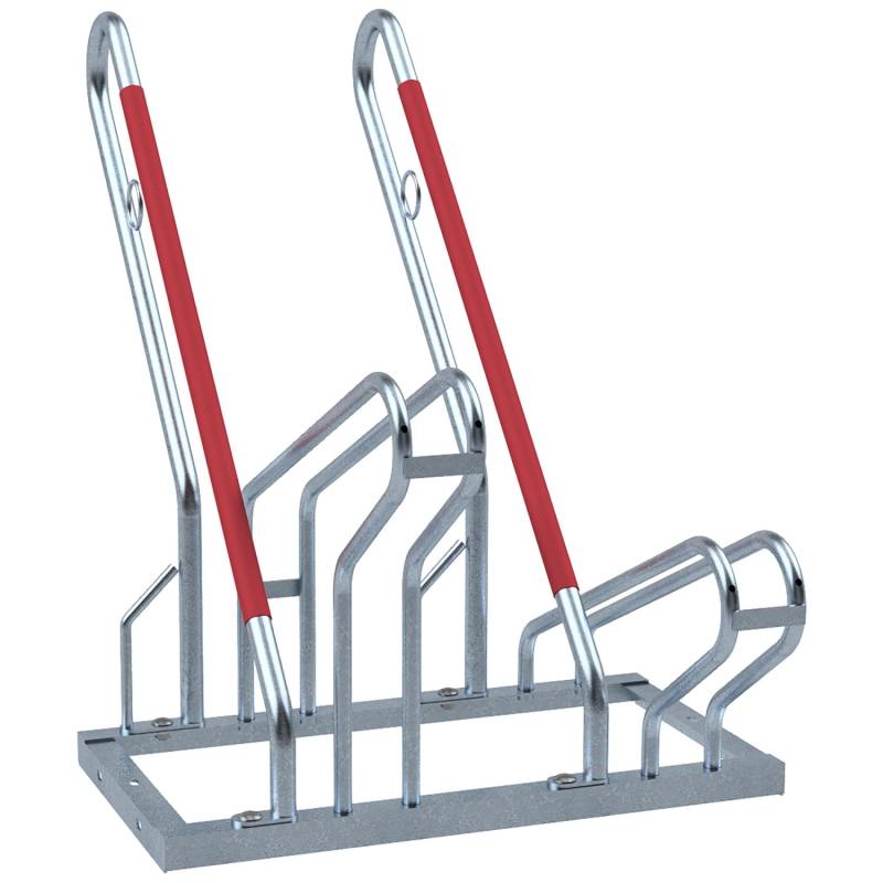Schake Fahrradständer 2  Einstellplätze 700 mm Feuerverzinkt von Schake