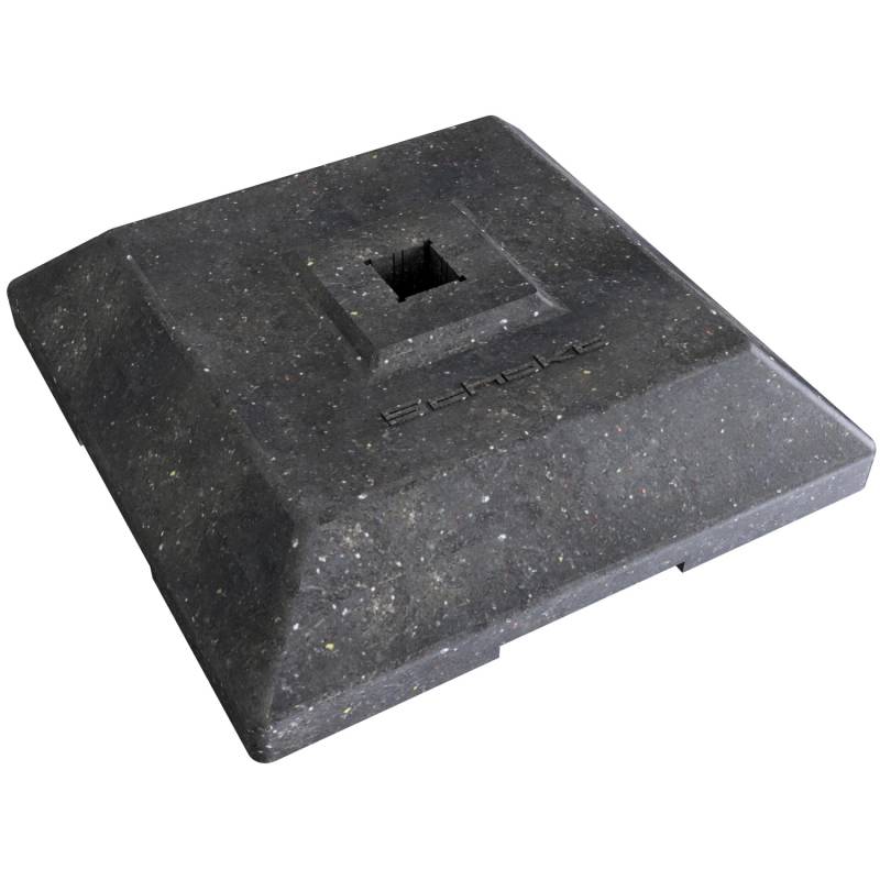 Schake Fußplatte 1 Bake Einstecktasche 40 mm x 40 mm Schwarz Schake Fußplatte 1 Bake Einstecktasche 40 mm x 40 mm Schwarz von Schake