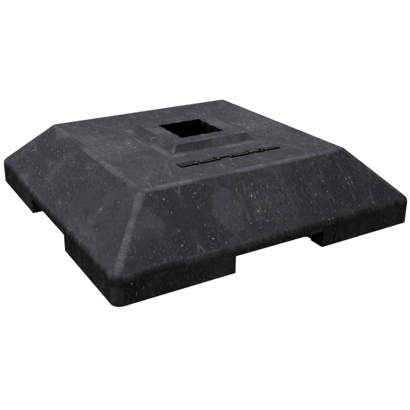 Schake Fußplatte Einstecktasche 60 mm x 60 mm Schwarz Schake Fußplatte Einstecktasche 60 mm x 60 mm Schwarz von Schake