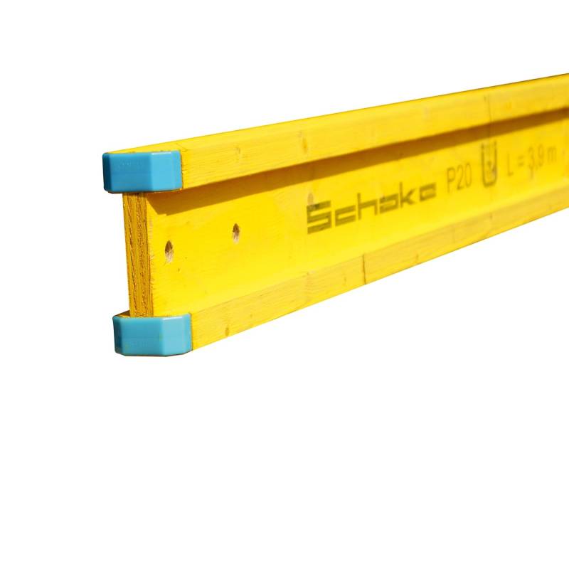 Schake Holzschalungsträger H20 Endkappen 4.500 mm x 200 mm Braun von Schake