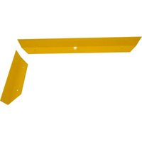 Schake Schrammbord Stahlwinkel 100x150x10 mm + Gehrung 45°, Anfahrschutz für Gabelstapler, Hubwagen etc. Gesamtlänge: 1000 mm zum Aufdübeln Schake Schrammbord Stahlwinkel 100x150x10 mm + Gehrung 45°, Anfahrschutz für Gabelstapler, Hubwagen etc. Gesamtlänge: 1000 mm zum Aufdübeln von Schake