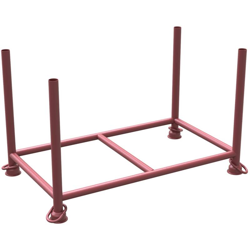 Schake Stapelpalette 1,3 m x 0,7 m x 0,7 m Braun Lackiert Schake Stapelpalette 1,3 m x 0,7 m x 0,7 m Braun Lackiert von Schake