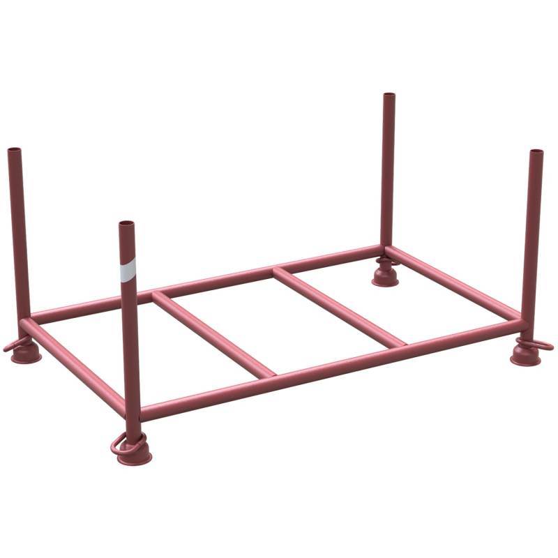 Schake Stapelpalette Füllmaße 1,5 m x 0,87 m x 0,3 m Braun Lackiert Schake Stapelpalette Füllmaße 1,5 m x 0,87 m x 0,3 m Braun Lackiert von Schake