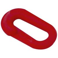 Schake Verbindungsglied Kunststoff 8 mm Rot 10 Stück von Schake