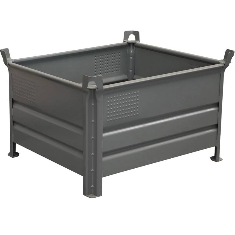 Schake Vollwandbehälter 1 m x 0,80 m Lackiert Silber Schake Vollwandbehälter 1 m x 0,80 m Lackiert Silber von Schake