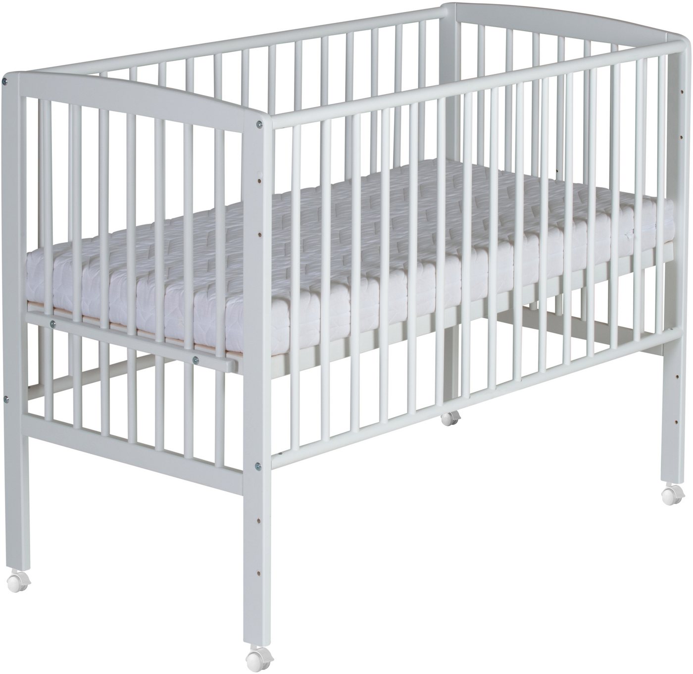 Schardt Babybett Beistellbett Micky plus, stufenlos höhenverstellbar von 34-62 cm von Schardt