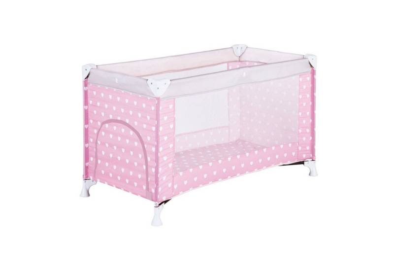 Schardt Reisebett 60x120 cm Herzchen rosa von Schardt