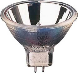 S+H Halogen-Projektorlampe 50x44,5 mm Sockel GX5,3 21 Volt 150 Watt ELD/EJN von Scharnberger