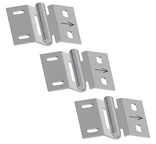 3 x Garagentor Scharnier als Ersatzteil Mittelscharnier für Sketionaltore als Klappscharnier für Sektionen Tor Hardware 3 x Garagentor Scharnier als Ersatzteil Mittelscharnier für Sketionaltore als Klappscharnier für Sektionen Tor Hardware von Schartec