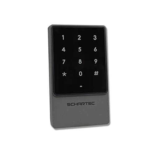 Codetaster Sommer kompatibel Codeschloss außenbereich kabelgebunden für base+ duo vision marathon garagentorantriebe Codetastatur auch Aperto kompatibel (Sky) von Schartec