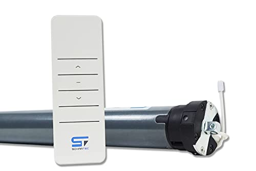 SCHARTEC Funk Rollladenmotor Komplettset FE 10-60 mit elektronische Endschaltern sw60 Set mit Rolladen Fernbedienung Funk Rohrmotor SCHARTEC Funk Rollladenmotor Komplettset FE 10-60 mit elektronische Endschaltern sw60 Set mit Rolladen Fernbedienung Funk Rohrmotor von Schartec