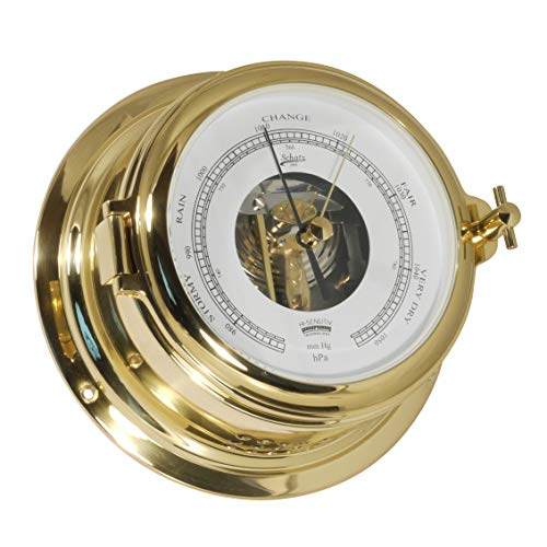 Schatz Midi Barometer, Messing von Schatz