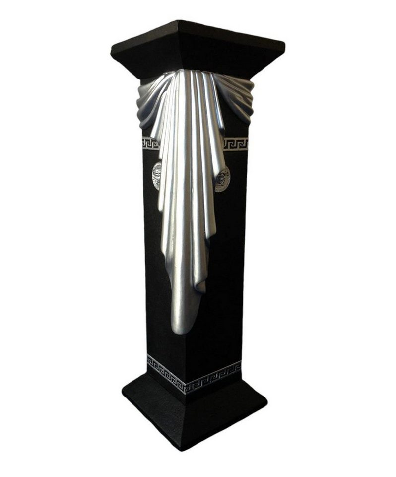 Schatzkiste1 Beistelltisch Griechische Dekosäule Beistelltisch 80cm (1x Beistelltisch), höhe 80cm, Breite 30cm Tiefe 30cm von Schatzkiste1