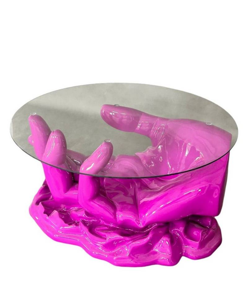 Schatzkiste1 Couchtisch Dekorativer Tisch Handtisch Couchtisch, Wohnzimmertisch (1 Tisch), Breite 80cm Handgefertigt von Schatzkiste1