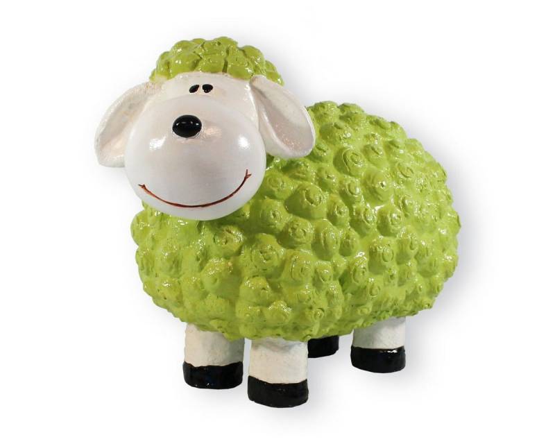Schatzkiste1 Gartenfigur VIP Schaf Dekoschaf Witziges Schaf Wetterfest Bunte Gartenfigur von Schatzkiste1