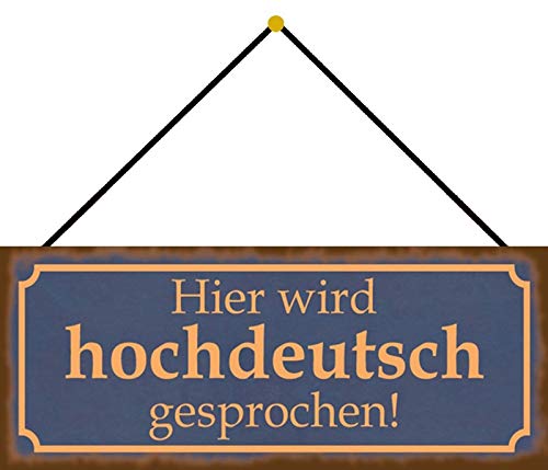 Schild Spruch Scheiße geparkt 27 x 10 cm Blechschild, 9,49 €