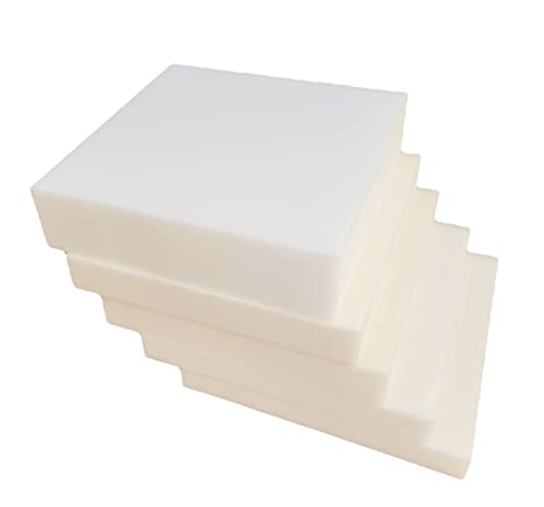 Schaumstoff 40cm x 40cm RG 25/44 Schaumstoffplatte Matratze 40cm x 40cm RG 25/44 Höhe 2 cm bis 10 cm Grau Mittelhart (40x40x3) von Schaumstoff