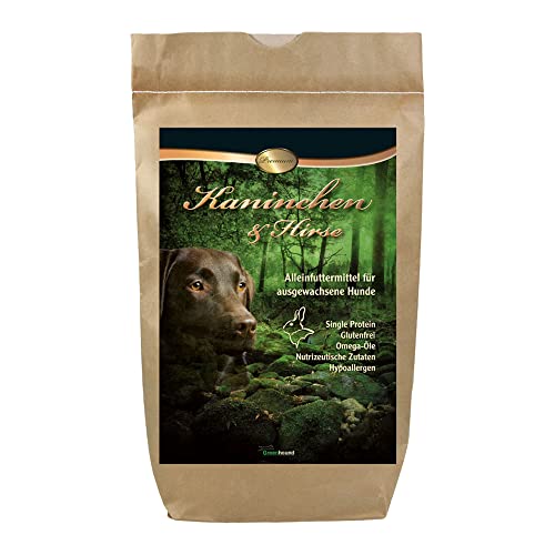 Schecker Premium Trockenfutter - Kaninchen und Hirse - nur eine Tierart - hypoallergen - glutenfrei 12 kg von Schecker