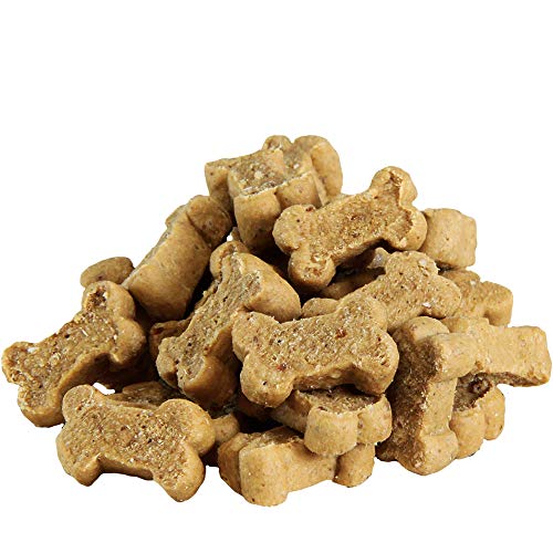 Schecker Hundeleckerli - Mini Soft Knochen mit Strauß & Kartoffel - glutenfrei - Hundekekse - Hundesanacks - 5 x 200 g von Schecker
