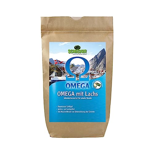 Schecker Trockenfutter - Omega mit Lachs - 3 kg - Hundefutter - glutenfrei - weizenfrei Schecker Trockenfutter - Omega mit Lachs - 3 kg - Hundefutter - glutenfrei - weizenfrei von Schecker