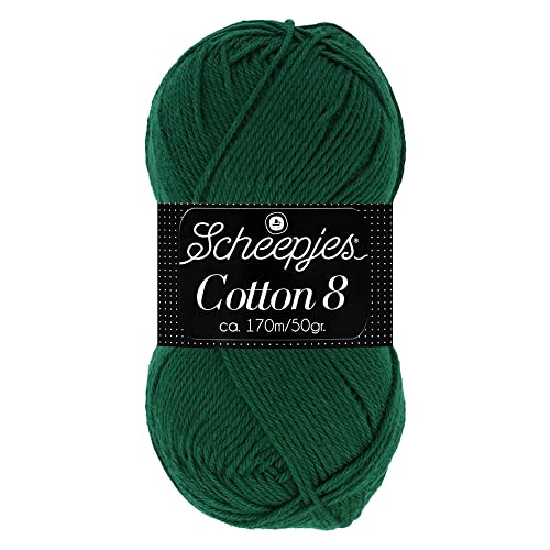 Scheepjes Cotton 8 (713) - Strickgarn/Häkelgarn - 50g Knäuel von StoffHandwerker