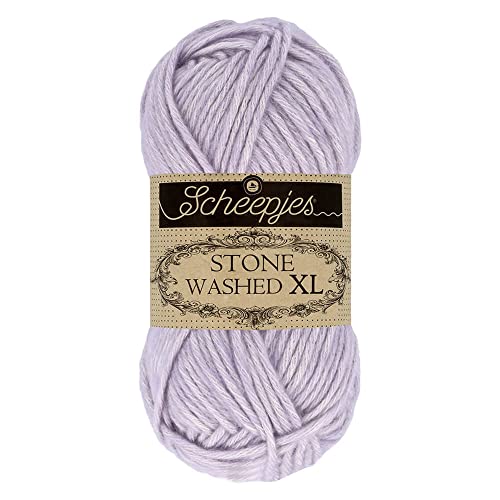 Scheepjes - Scheepjes 858 Lila Quarz (XL) Stone Washed Garn - 10x50g von Scheepjes