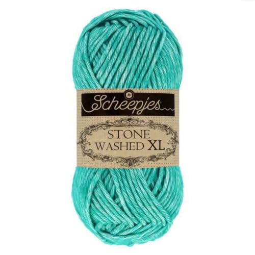 Scheepjes Stone washed XL (855) Green Agate von StoffHandwerker