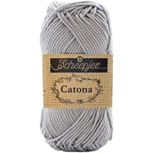 Scheppjes Catona 50g (074) - Mercury von StoffHandwerker