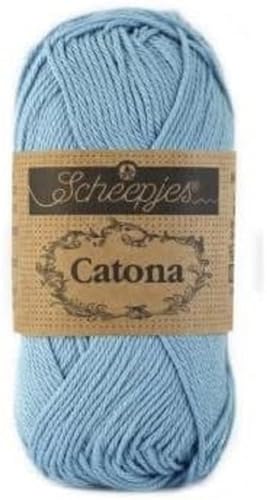 Scheppjes Catona 50g (510) - Sky Blue von StoffHandwerker