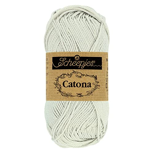 Scheepjes - Scheepjes 172 Licht Silber Catona Garn - 1x50g von Scheepjes