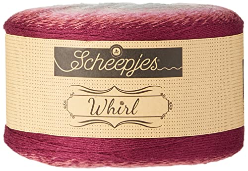 Scheepjes 1698-753 Whirl Wolle, Cotton, Slice 'O' Cherry Pie, meer dan 100 gr, 1000 Meter von Scheepjes