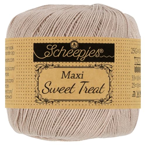 Scheepjes - Scheepjes Maxi Sweet Treat 257 Antiquität Mauve Garn - 1x25g von Scheepjes