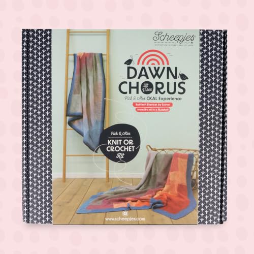 Scheepjes - Scheepjes Besonders Ausgabe Dawn Chor Wählen Und Mischen Mega Wirbeln CKAL Gimpel Decke Stricken oder Häkeln Bausatz - 1 Satz von Scheepjes