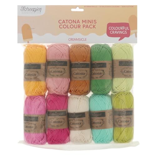 Scheepjes Catona Colour Pack 10x25g - Creamsicle von Scheepjes