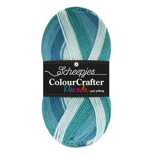 Scheepjes Colour Crafter Parade 1x100g - 405 Blau Mischung von Scheepjes