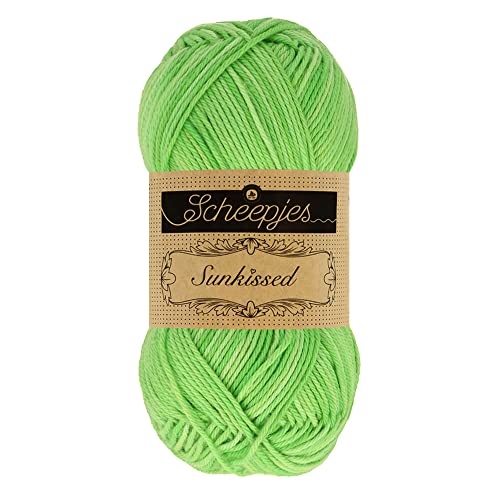 Scheepjes - Scheepjes 014 SpearminTgreen Sunkissed Garn - 10x50g von Scheepjes