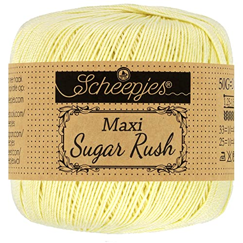 Scheepjes - Scheepjes 101 Kerze Licht Maxi Sugar Rush Garn - 10x50g von Scheepjes